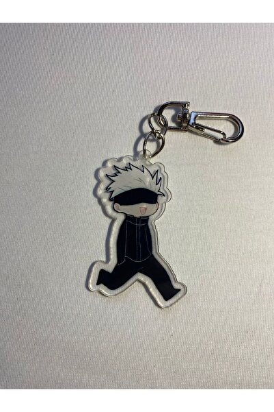 Hara Company Jujutsu Kaisen Gojo Satoru Anime Akrilik Anahtarlık / Çanta Süsü