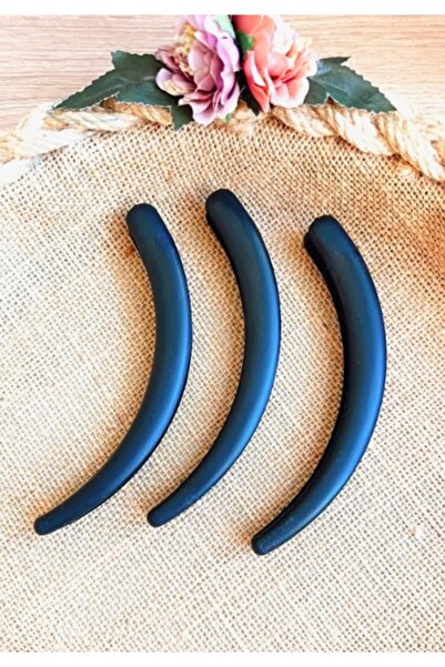 Classy 3'lü Büyük Boy Muz Toka, Taraklı Muz Toka (15 Cm)