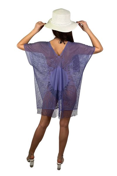 Sinhan Pareo Comfortable and Stylish Beach Dress Sun Pattern - Lavender