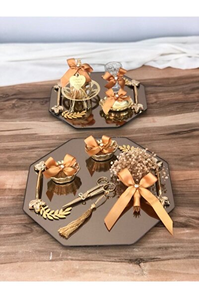 Masalsı Concept Söz Tepsisi Nişan Tepsisi Yüzük Tepsisi Damat Tepsisi Damat F...