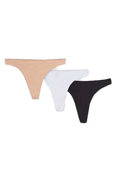 Dagi Damen Tangas für Frauen 3er Pack Unterwäsche nahtlos
