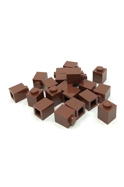 LEGO Brown Brick Accessory 4 Pieces Custom Moc Creator Brick 1 X 1