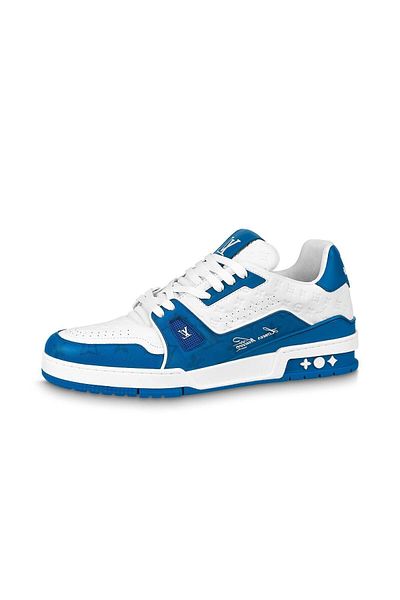 Louis Vuitton Trainer #54 Signature Blue White