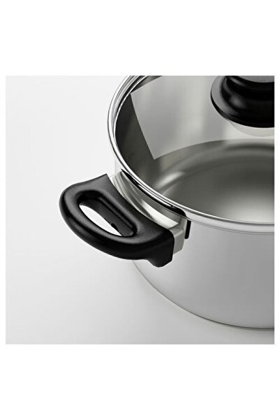 IKEA Annons Tencere, Cam-paslanmaz Çelik