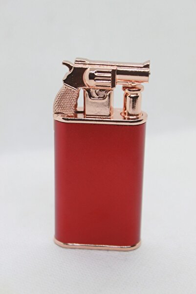 WORKER Kişiye Özel İsimli Ejderha Figürlü Çift Alev Çakmak