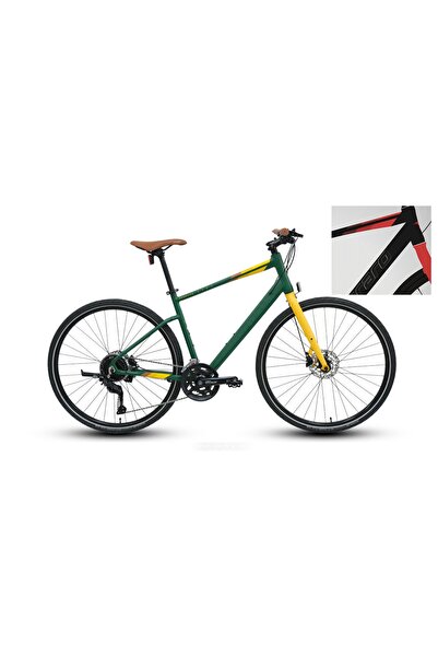 Carraro Sportive 328c 28 Jant Hd Şehir Bisikleti (mat Siyah-kırmızı) 56