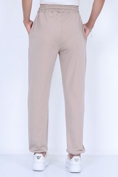 Sea Queen High Waist Elastic Fleece Winter Fabric Sweatpants