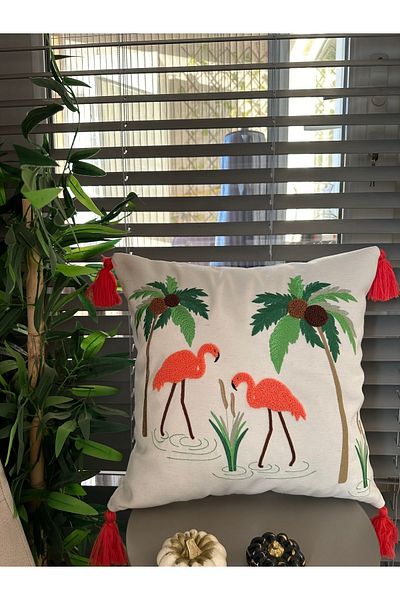 en gözde home PUNCH EMBROIDERED KIRLENT CASE
