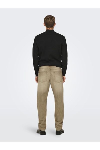Only & Sons Normal geschnitten jeans ONSEDGE Mittlere Taille Gerade geschnitten Jeans