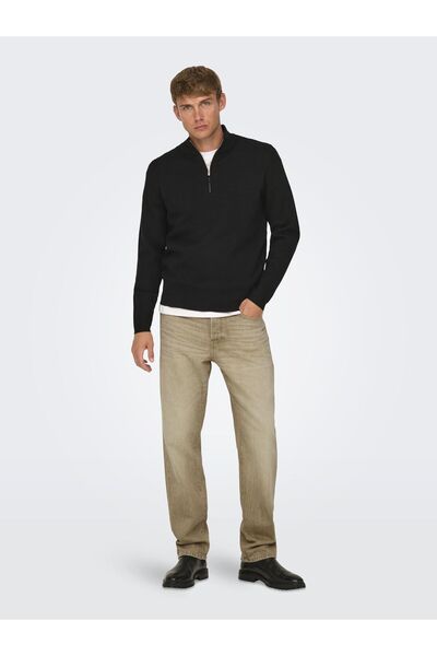 Only & Sons Normal geschnitten jeans ONSEDGE Mittlere Taille Gerade geschnitten Jeans