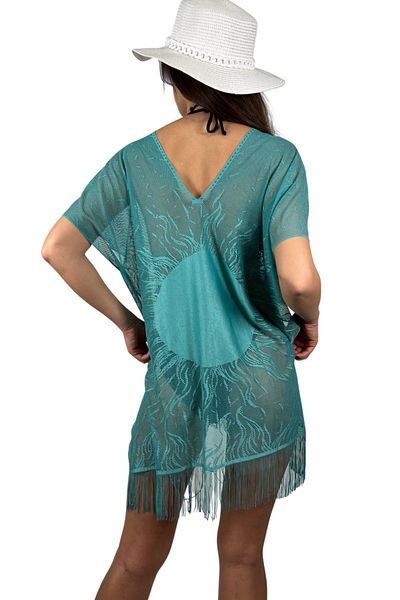 Sinhan Pareo Comfortable and Stylish Beach Dress Sun Pattern - Mint Green