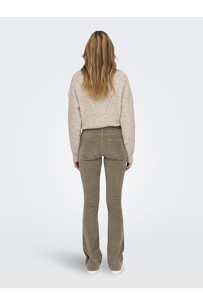 ONLY Hose ONLMARY Mittlere Taille Ausgestellt Hose