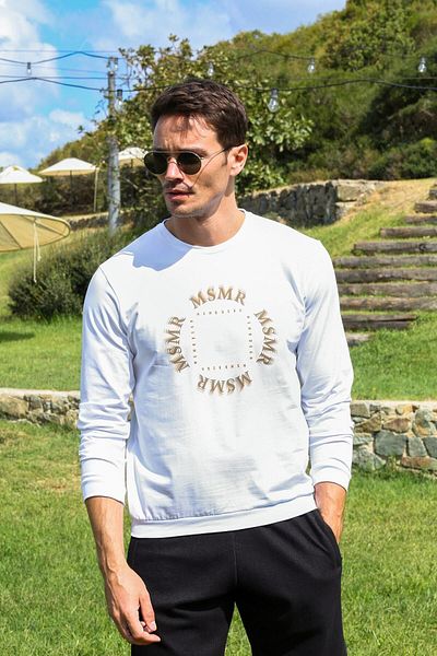 Masimar 30/1 Combed Single Jersey Crew Neck Sweatshirt