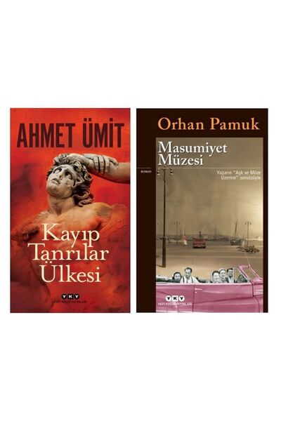 Yapı Kredi Yayınları Ahmet Ümit - Kayıp Tanrılar Ülkesi - Orhan Pamuk -masumi...