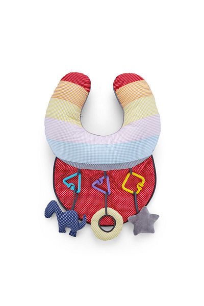 Babyjem - وسادة تمارين للأطفال مع ألعاب 40 × 50 سم