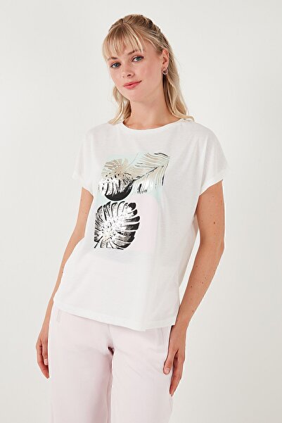 Lela Футболка з принтом на комірі - Regular Fit 6671004