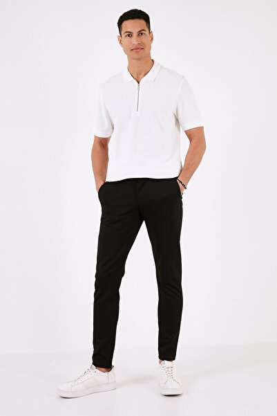 Buratti Ανδρικό μπλουζάκι πόλο με κανονική εφαρμογή με φερμουάρ POLO T SHIRT5902434