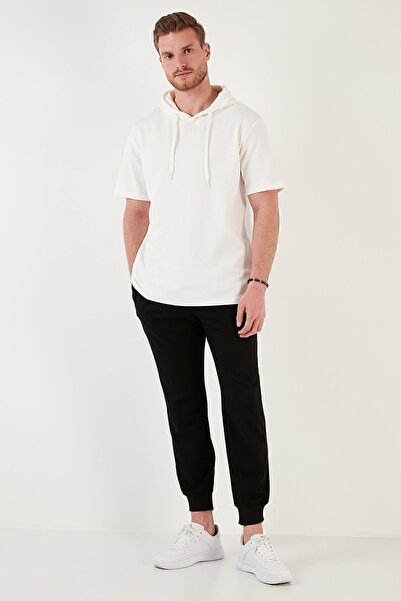 Buratti Ανδρικό T-shirt Cotton Oversize Hooded T-shirt 5902324