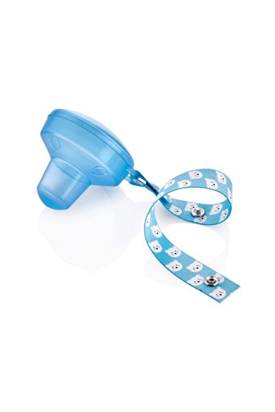 Babyjem - حافظة مصاصة باللون الأزرق للأطفال من عمر 0 أشهر فما فوق