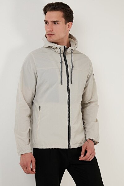 Buratti Regular Fit Kapüşonlu Cepli Mevsimlik Mont Erkek Mont 497glenn