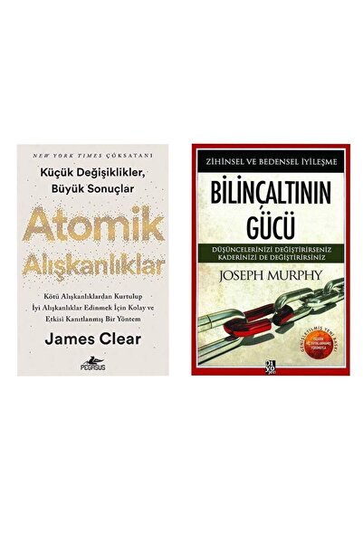 Diyojen Yayıncılık Atomik Alışkanlıklar James Clear - Bilinçaltının Gücü - Joseph Murphy