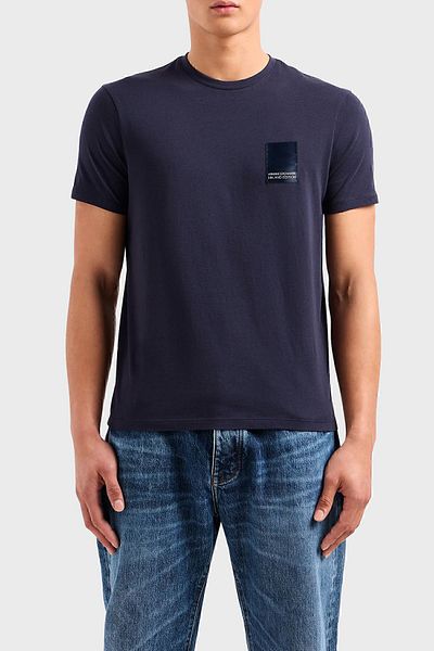 Armani Exchange Cotton Regular Fit Crew Neck T Shirt Men's T SHIRT 3DZTHM ZJ8EZ 15CX