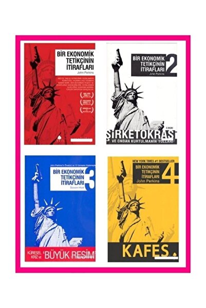 April Yayıncılık Bir Ekonomik Tetikçinin Itirafları Özel Set (4 Kitap)