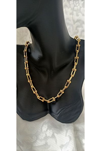 LİLLY AND MOLLY JEWELERY Serenay Model Steel Necklace