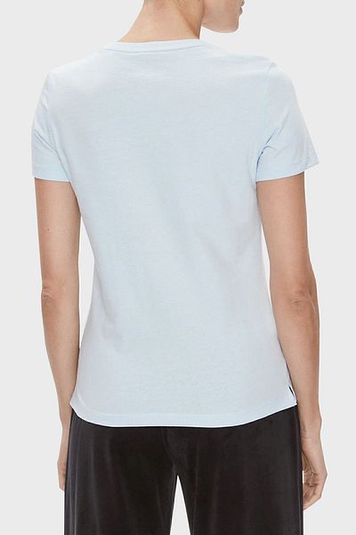 Guess Original Ss Cn - Tricou Slim Fit din bumbac cu decolteu triplu W1YI1BI3Z14A72R