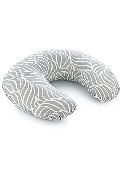 Babyjem - وسادة الرضاعة الطبيعية والدعم باللون الرمادي