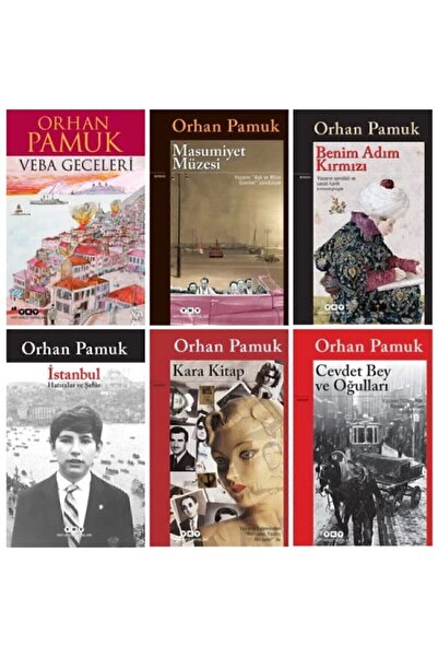 Yapı Kredi Yayınları Orhan Pamuk 6 Kitap Set
