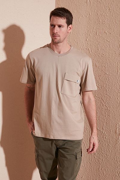 Buratti Ανδρικό μπλουζάκι 100% βαμβακερό Relaxed Fit Crew Neck T-shirt 5902605