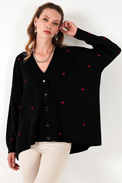 Lela V-Neck Relaxed Cut Knitwear Cardigan - 4616190