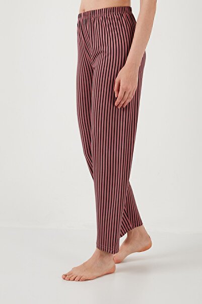 Lela Yumuşak Dokulu Bisiklet Yaka Pijama Takımı  PİJAMA TAKIMI 6097605