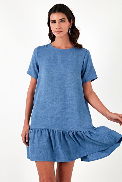 Lela Φόρεμα με κανονική εφαρμογή με λαιμόκοψη 611EL00520