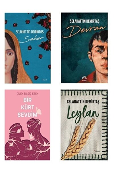 Dipnot Yayınları Devran Seher Leylan Bir Kürt Sevdim Seti ( Selahattin Demirtaş )