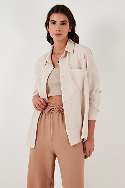 Lela Сорочка з одним кишенем Relaxed Fit СОРОЧКА 67040852S4