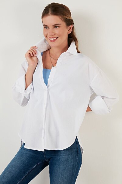 Lela Оверсайз 100% бавовняна сорочка Жіноча сорочка Cf21s163867