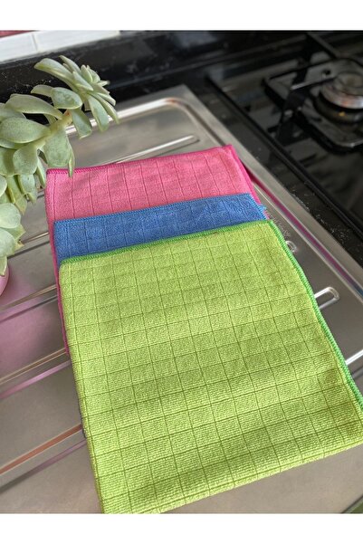 mübish 3 قطع من قماش المطبخ الاحترافي المصنوع من الألياف الدقيقة من Missclean