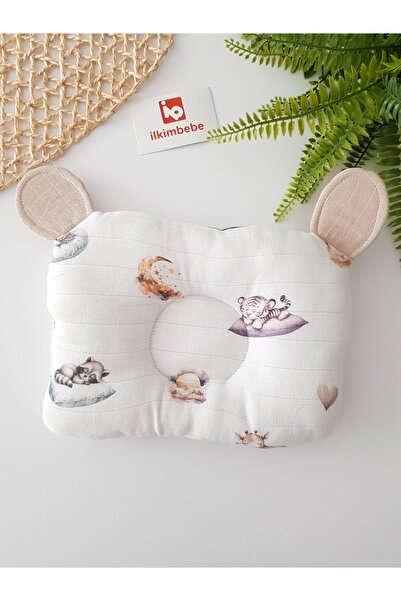 ib ilkimbebe Baby Head Pillow with Ears (28X21 cm)