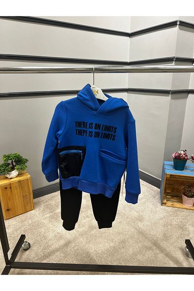Pankido Boy's Sweatshirt and Tracksuit Set