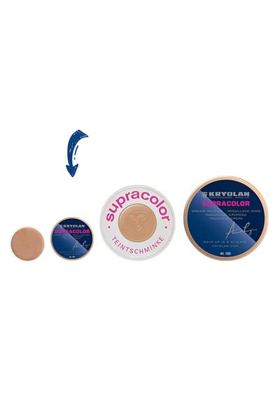 Kryolan Supracolor® كريم أساس إعادة تعبئة حجم 4 مل Elo