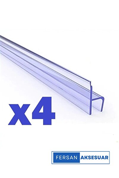FERSAN AKSESUAR CAM BALKON 8 MM ŞEFFAF FİTİL KÜÇÜK H 4 ADET 150 CM