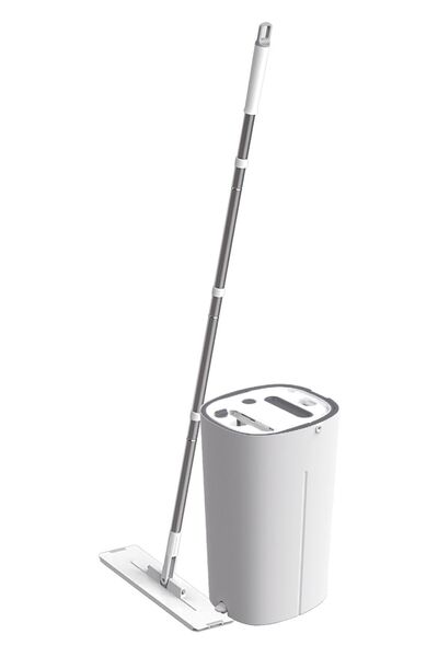 VİP AHMET Vipset Akıllı Mop Set Temizsu 3Lt + Kirli Su 5Lt + 2Lt Smart Mop VP-494