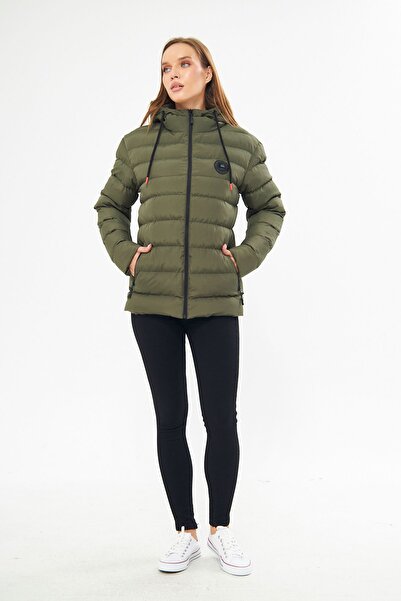 D1fference Dámská, větruodolná bunda s kapucí a podšívkou