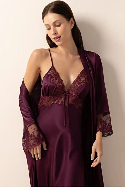 AYYILDIZ 3803 Set cămașă de noapte prune