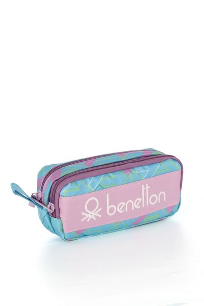United Colors of Benetton 03734 Model - PINK Double Eyed School Student Pen Holder