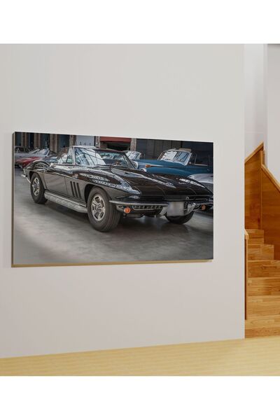 AR AJANS KANVAS TABLO Chevrolet Corvette C2 Galerija Dekorativna Slika na Platnu