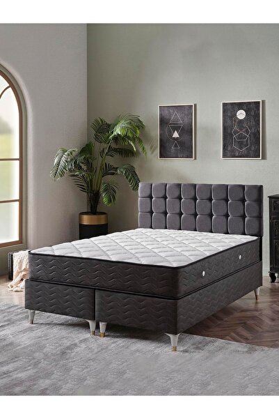 beehanem Bengü Çift Kişilik (150x200) 3Lü Set (Yatak Baza Başlık)