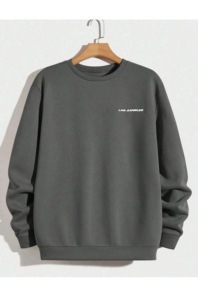 NO 601 Los Angeles Unisex Crew Neck Written Sweatshirt
